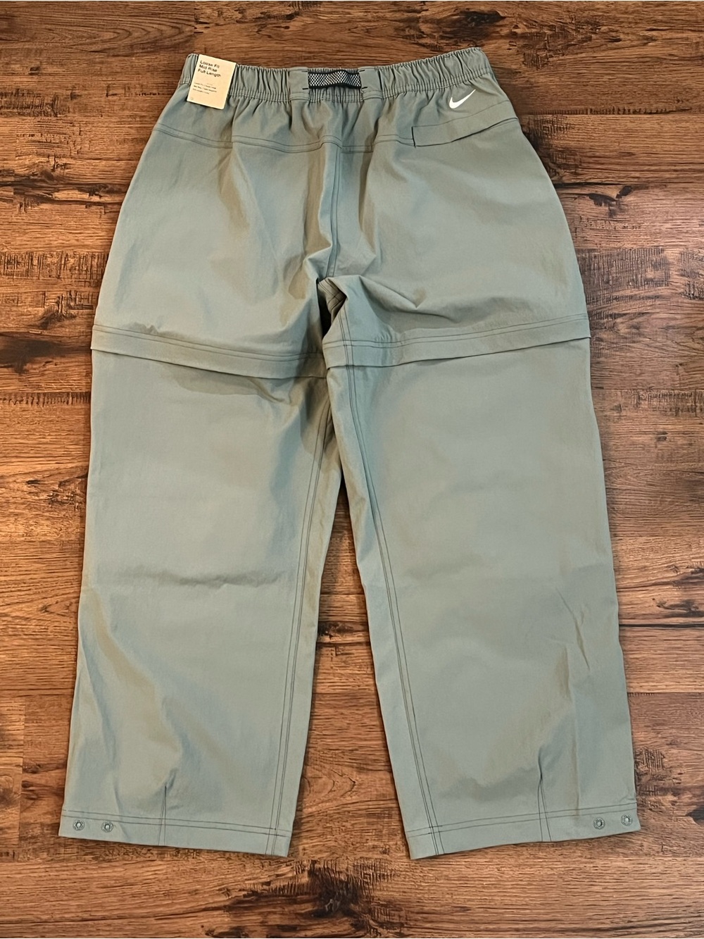 Nike ACG Smith Summit Zip Off Pants ‘Green’ (size wmns M) - Picture 11 of 12